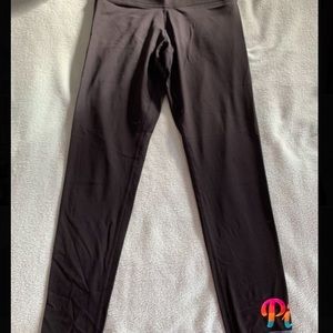 Victoria’s Secret pink leggings with rainbow logo